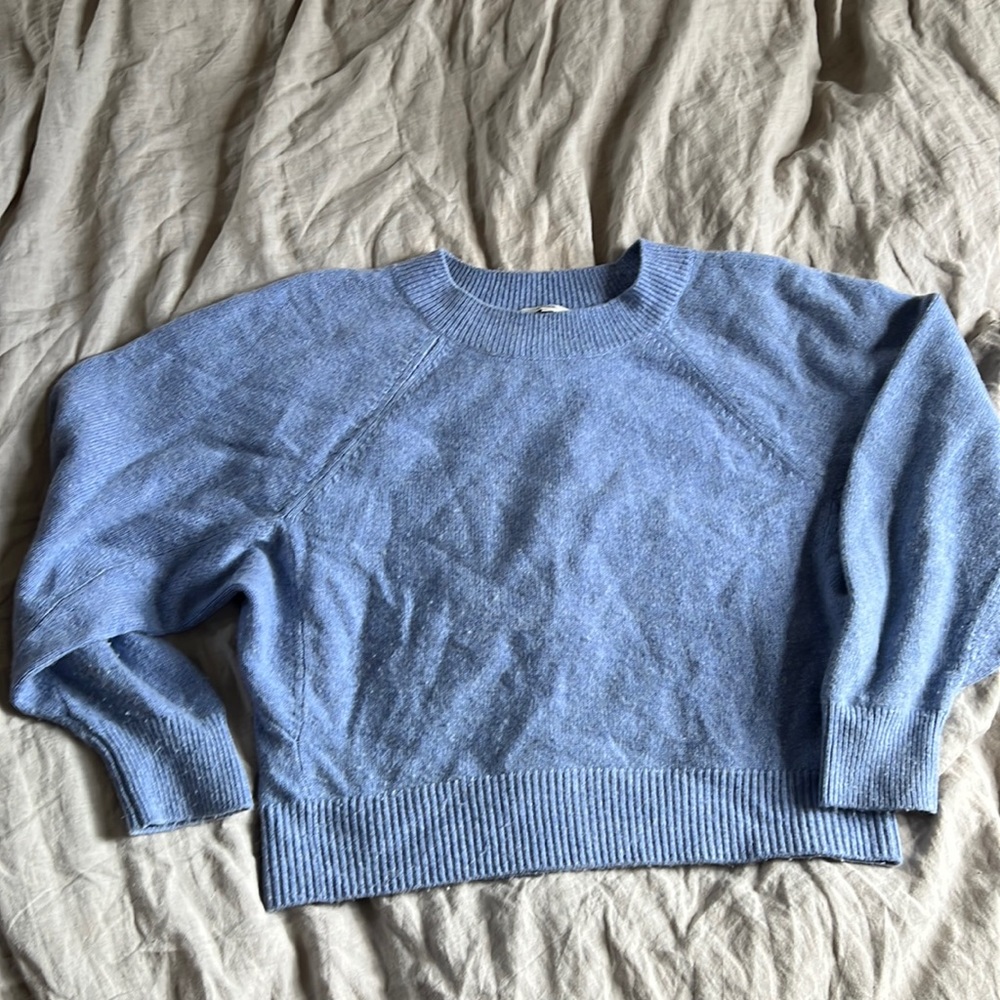 COPY - VINCE | Blue Wool/Cashmere Oversized Sweater